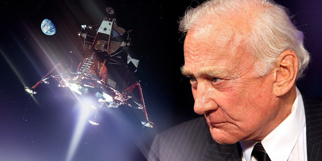 Buzz Aldrin,US astronaut