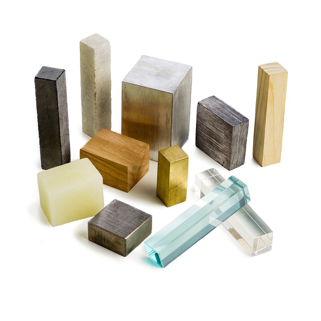 Variety of solid materials