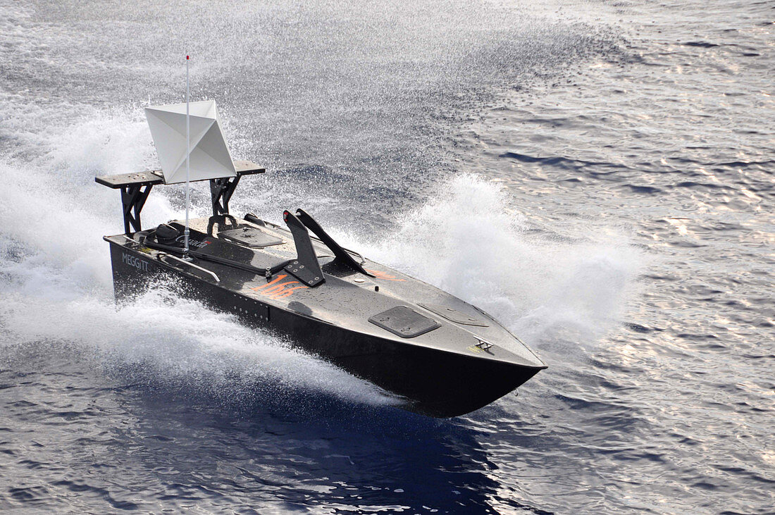 Military boat drone