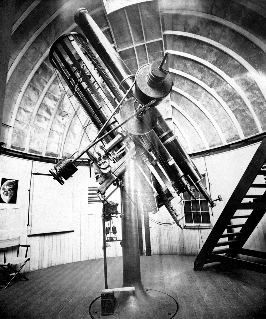 Draper's 28-inch telescope,19th century