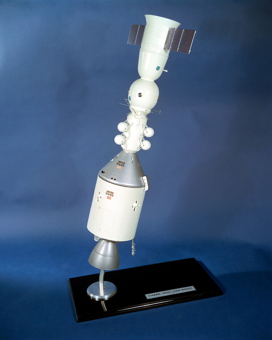 Apollo Soyuz Test Project model