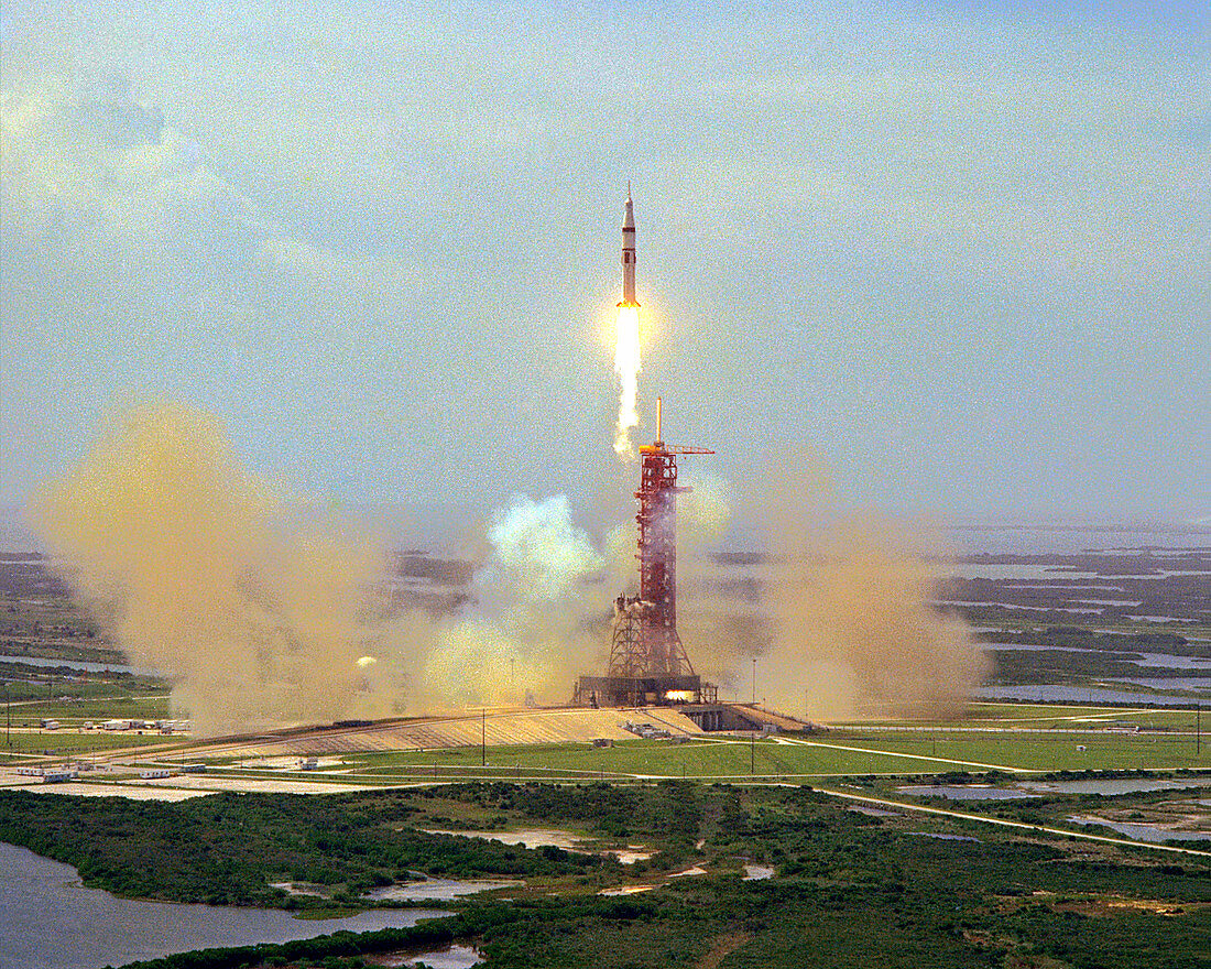 Apollo Soyuz Test Project launch