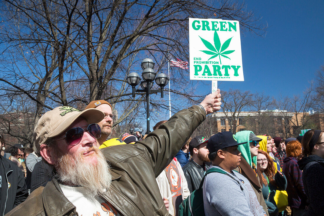 Legalisation of marijuana rally