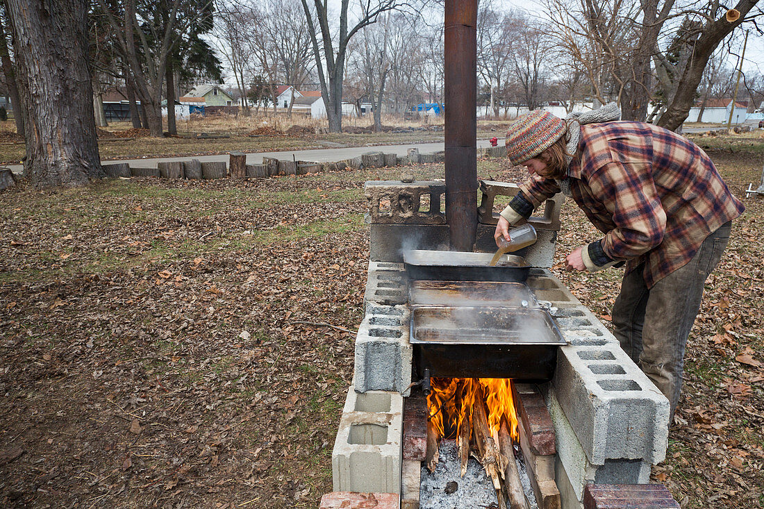 Maple syrup production