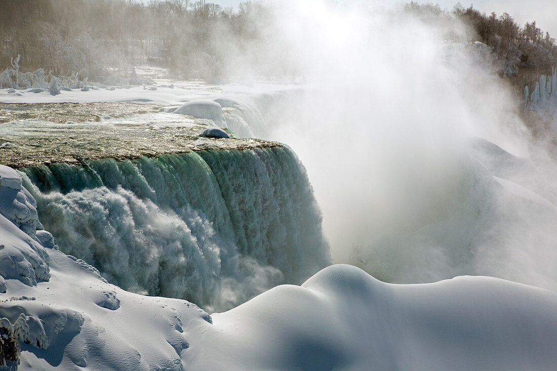 Niagara Falls in winter