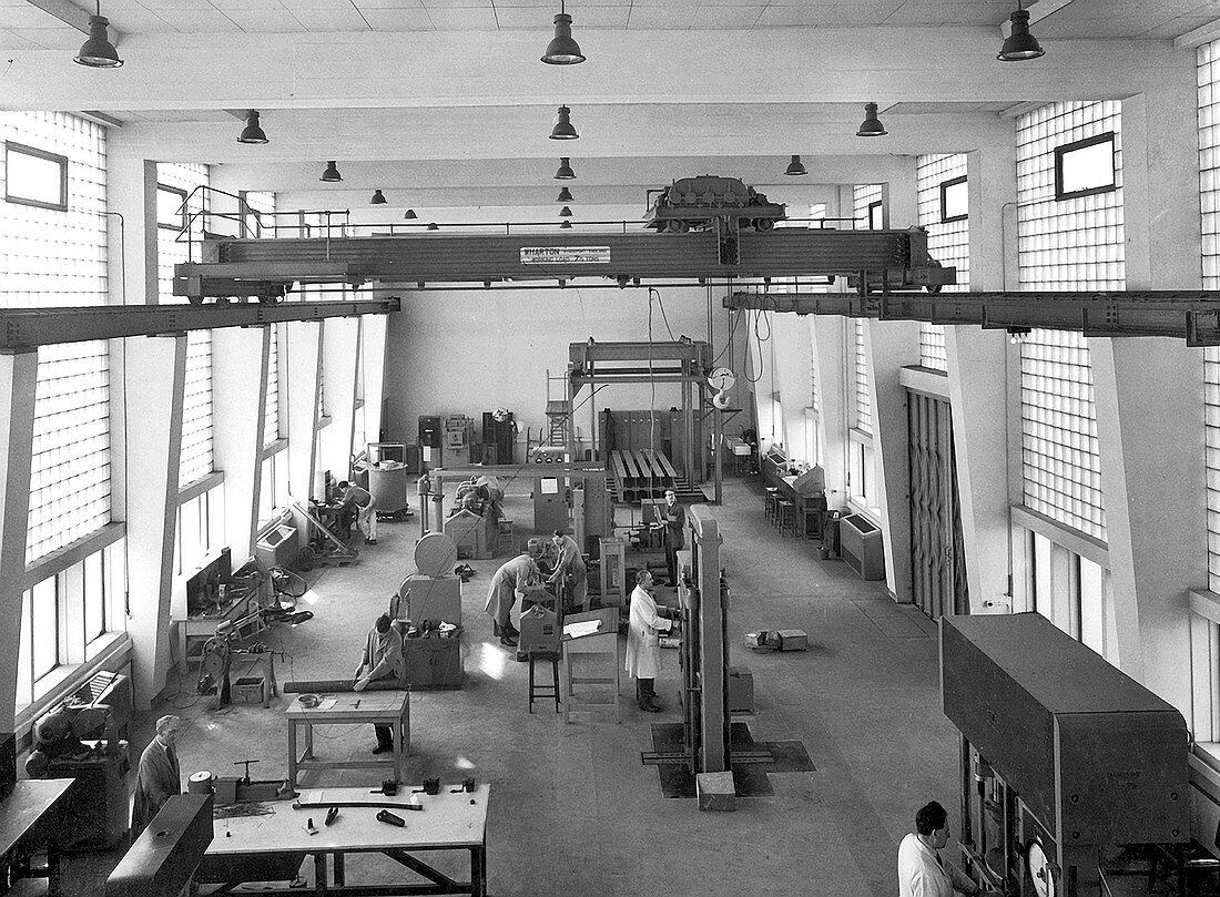 Engineering safety laboratory,1950s