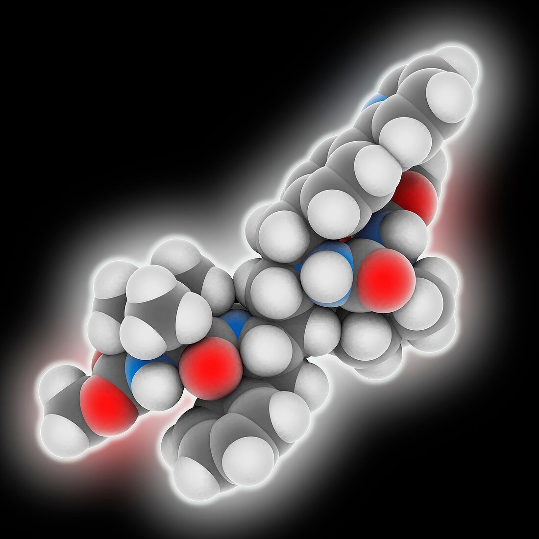 Atazanavir drug molecule