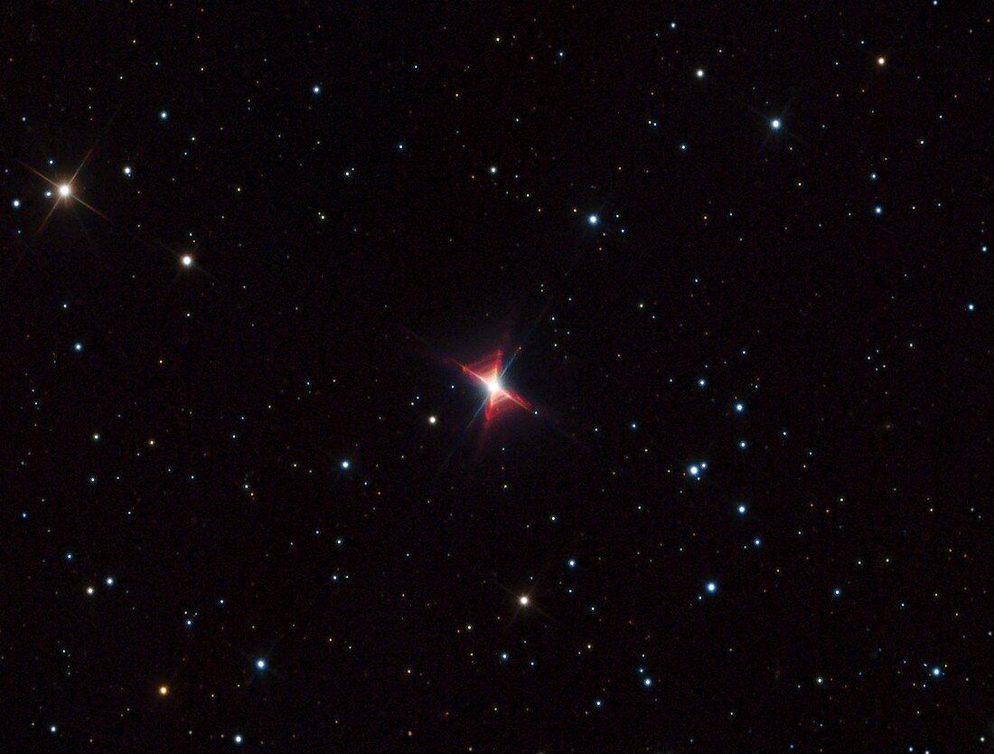 Red Rectangle Nebula,optical image