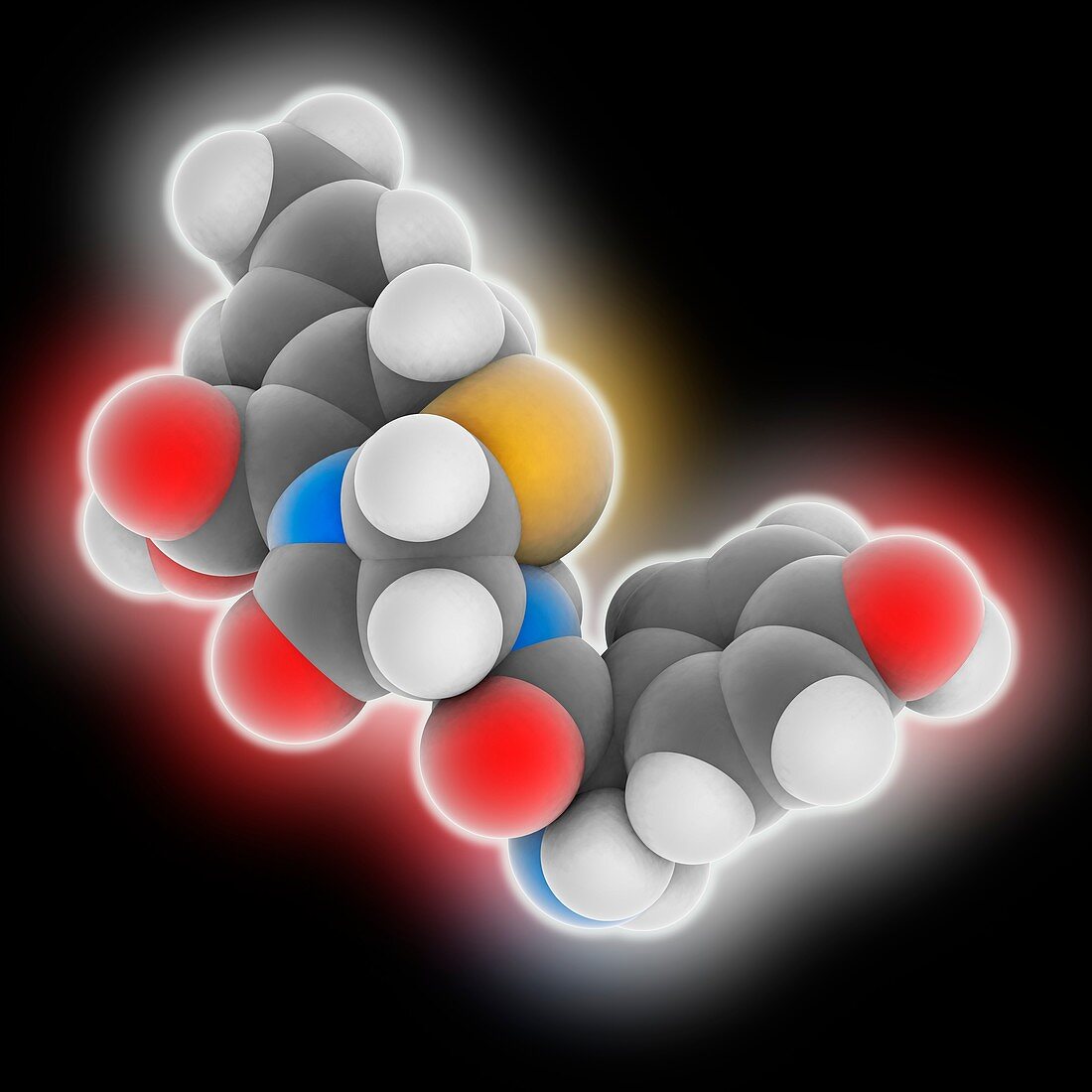 Cefprozil drug molecule