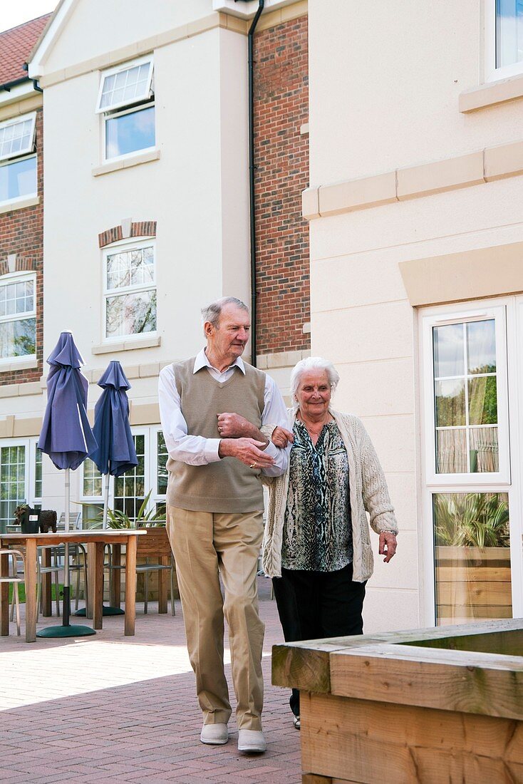 Elderly couple