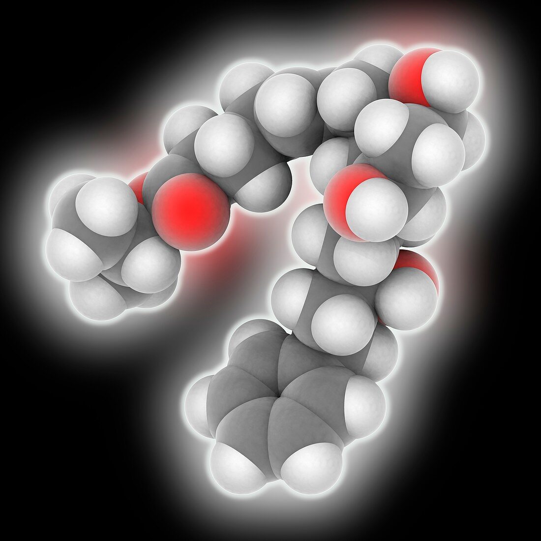Latanoprost drug molecule