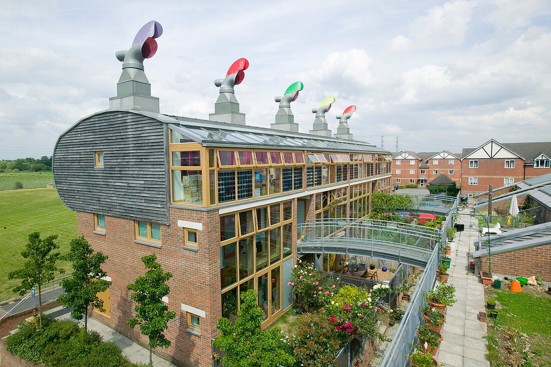 Carbon neutral housing complex,UK