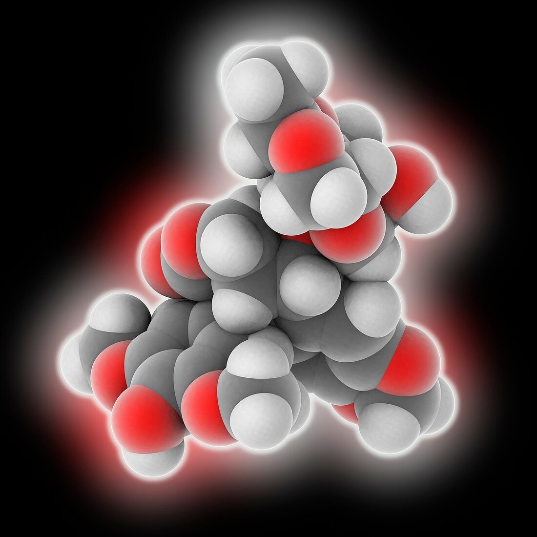 Etoposide drug molecule