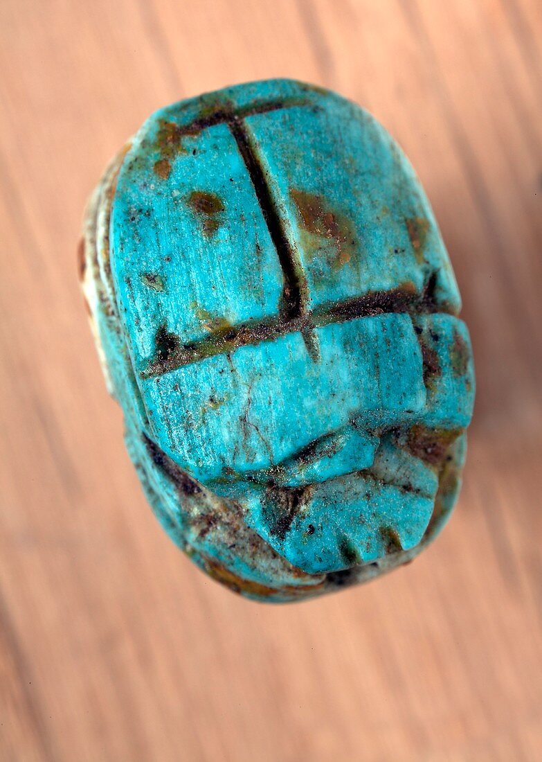 Ancient scarab amulet