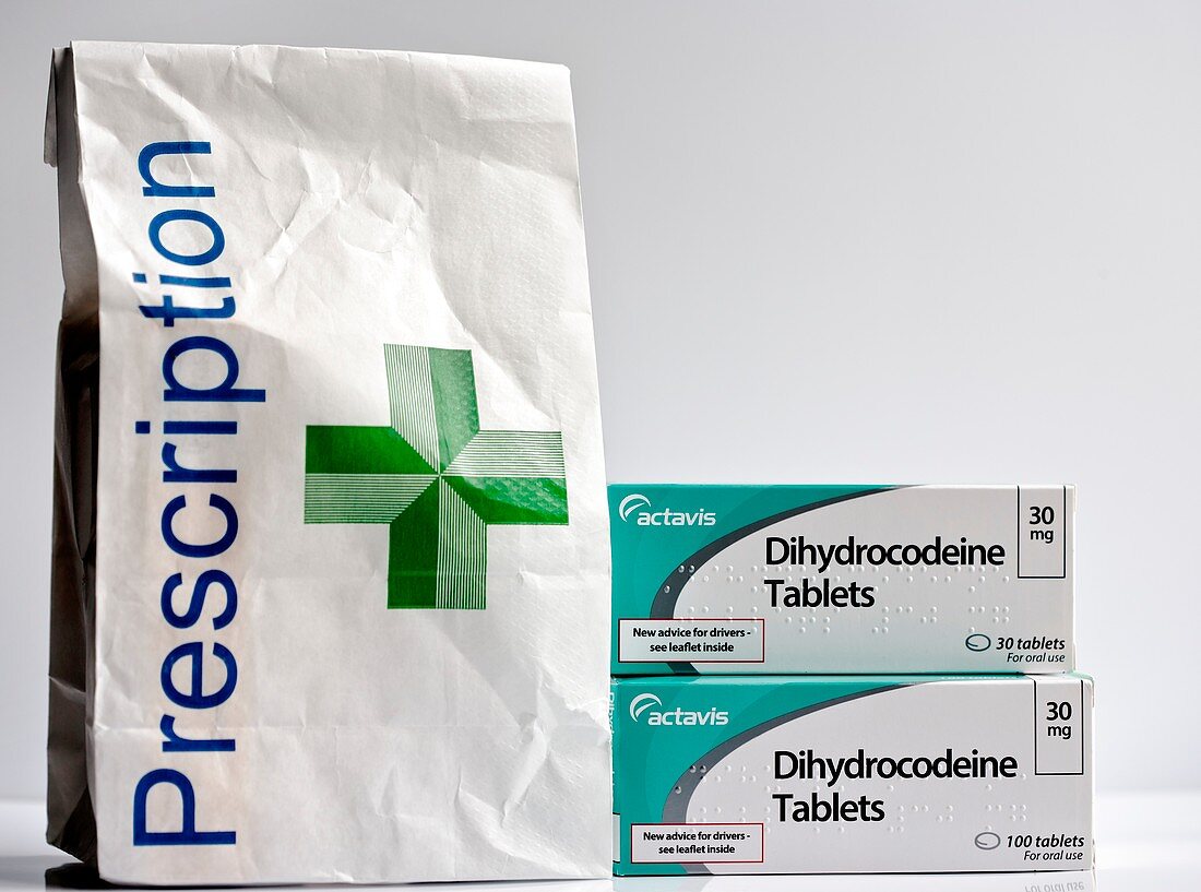 Dihydrocodeine painkilling drug