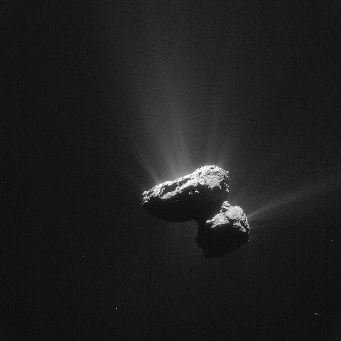 Comet Churyumov-Gerasimenko,July 2015
