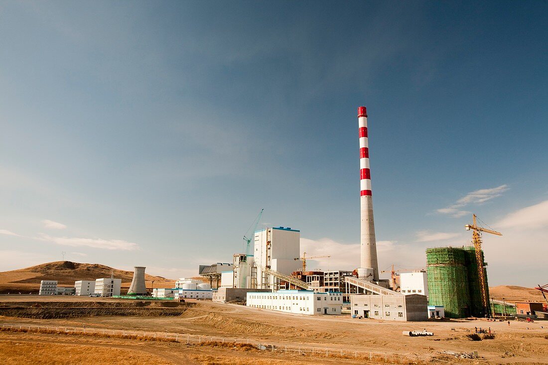 New coal fired power plant,China