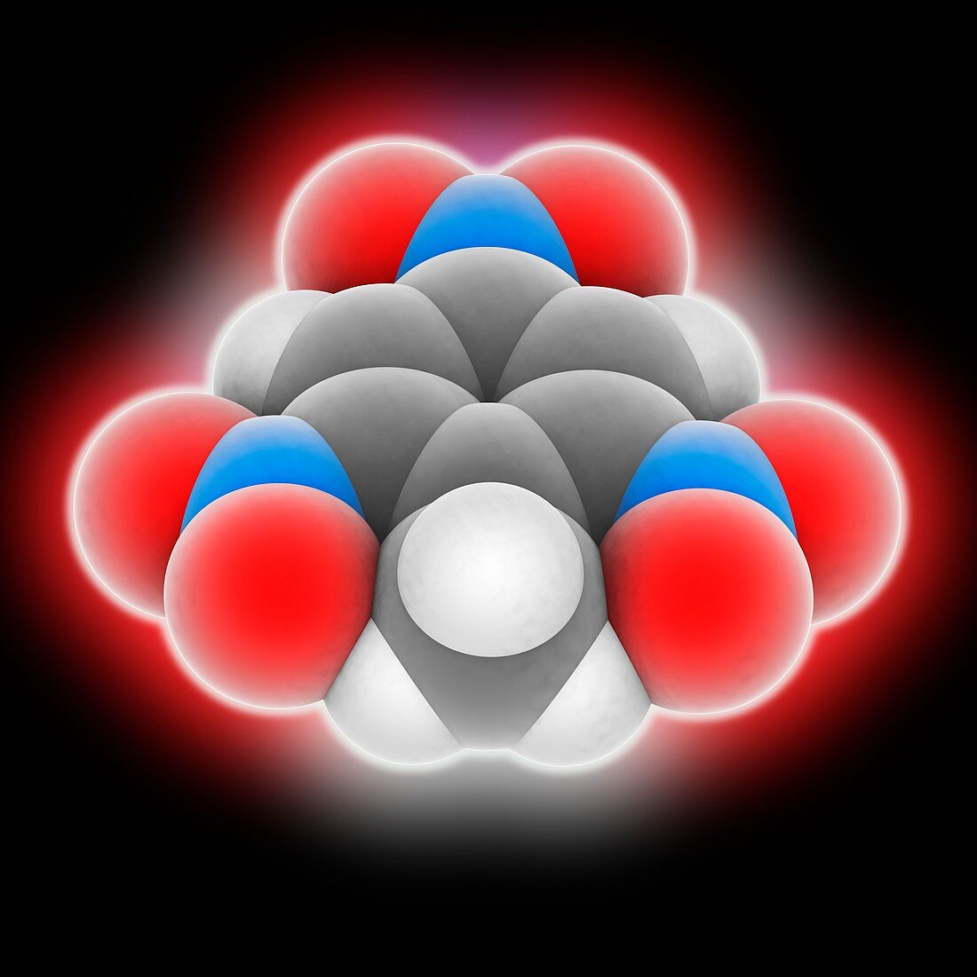 TNT molecule