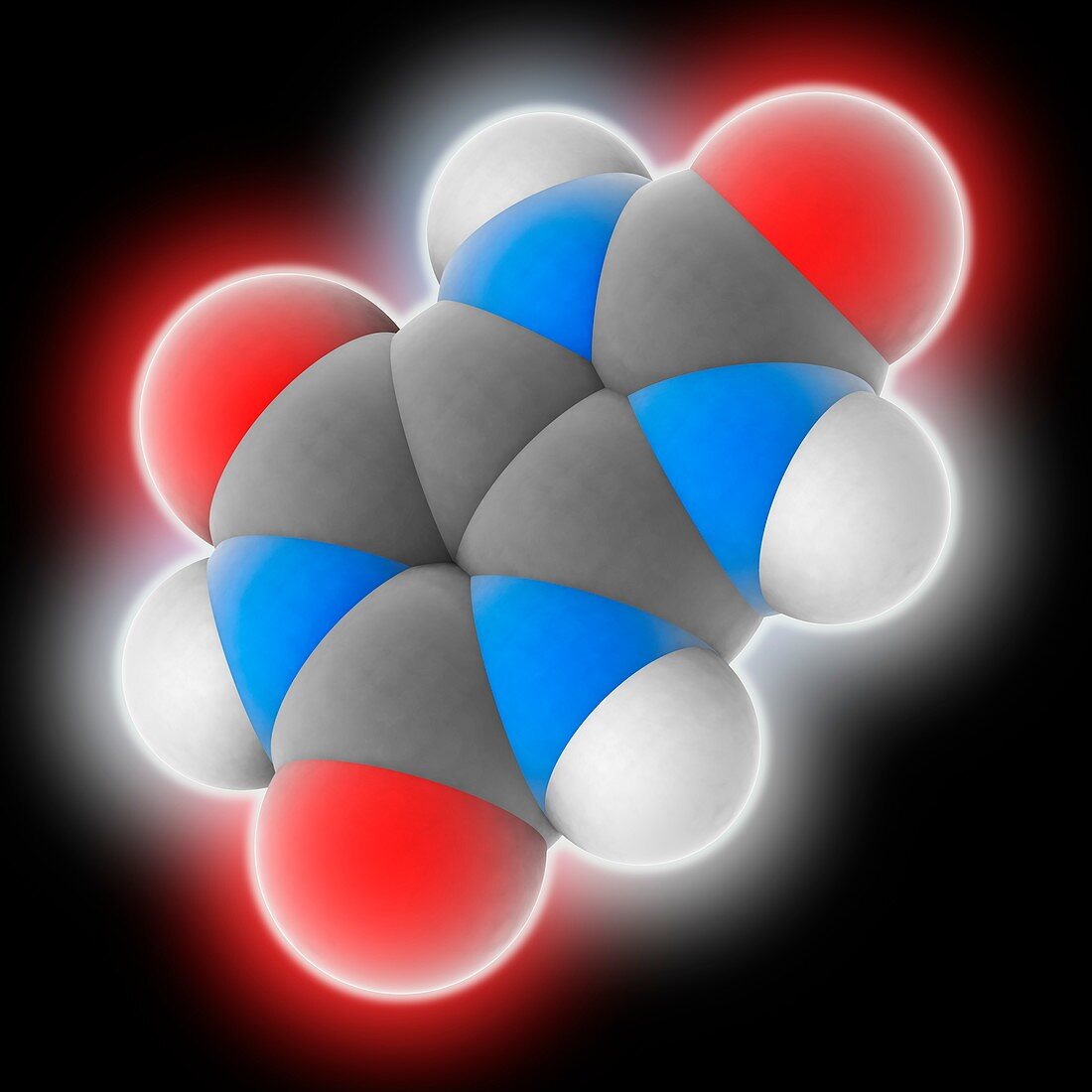 Uric acid molecule