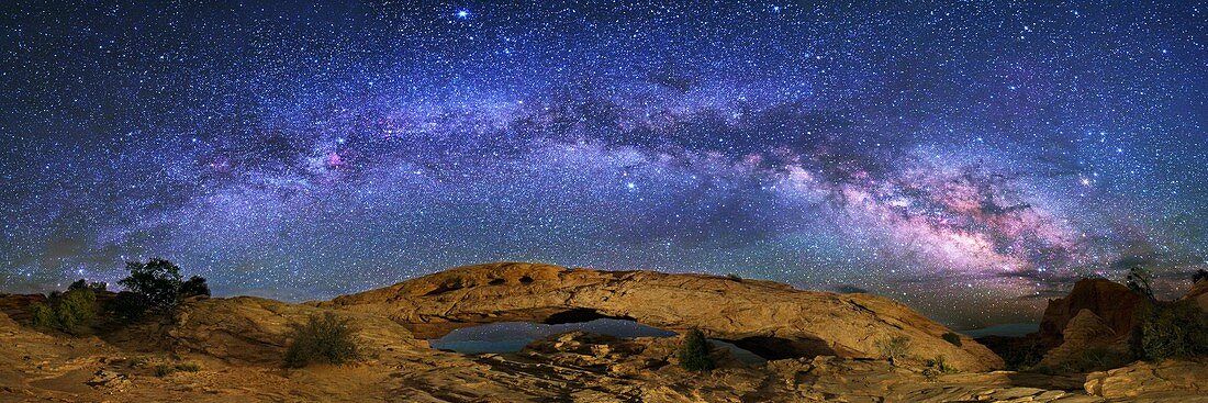 Milky Way over Canyonlands National Park