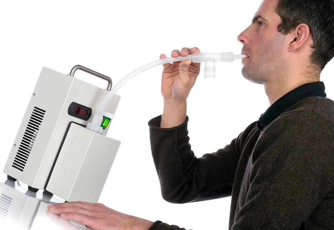 Lung capacity test