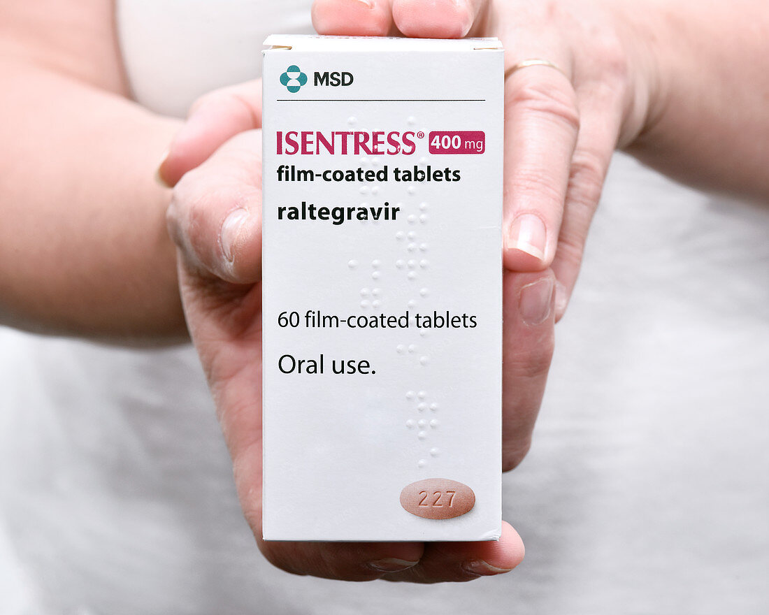 Raltegravir HIV drug