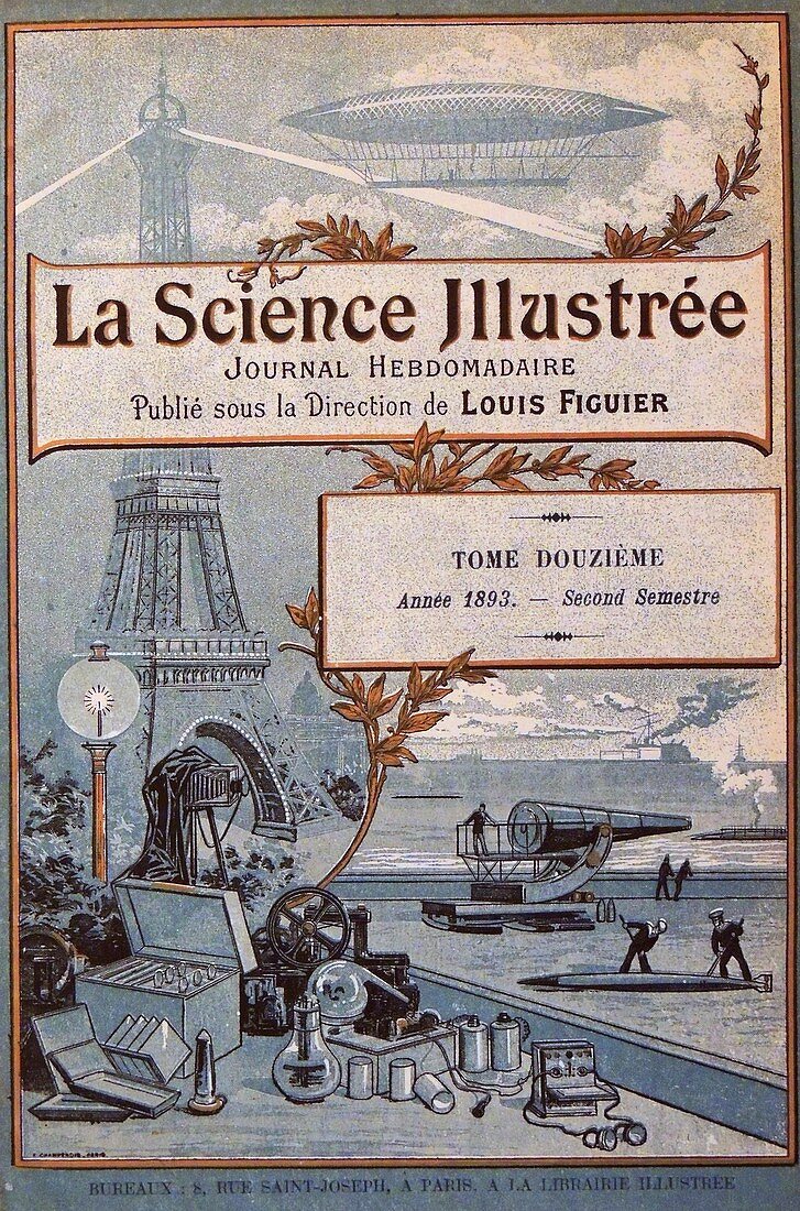 La Science Illustree front cover