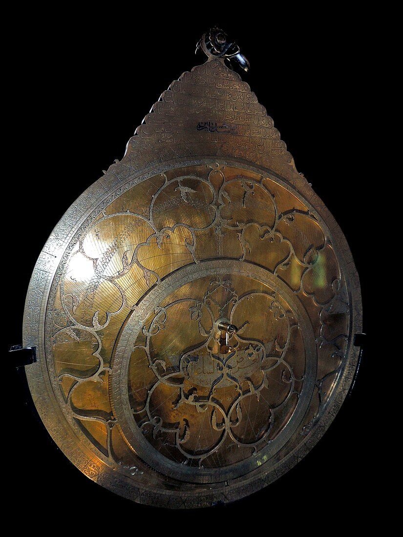 An astrolabe is an elaborate inclinometer