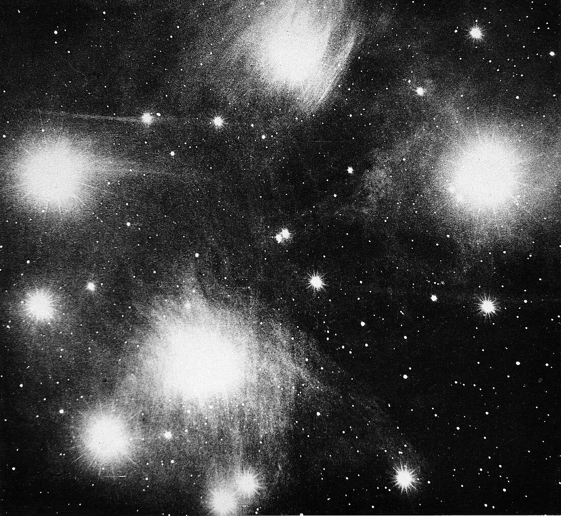 Constellation of Pleiades,1908
