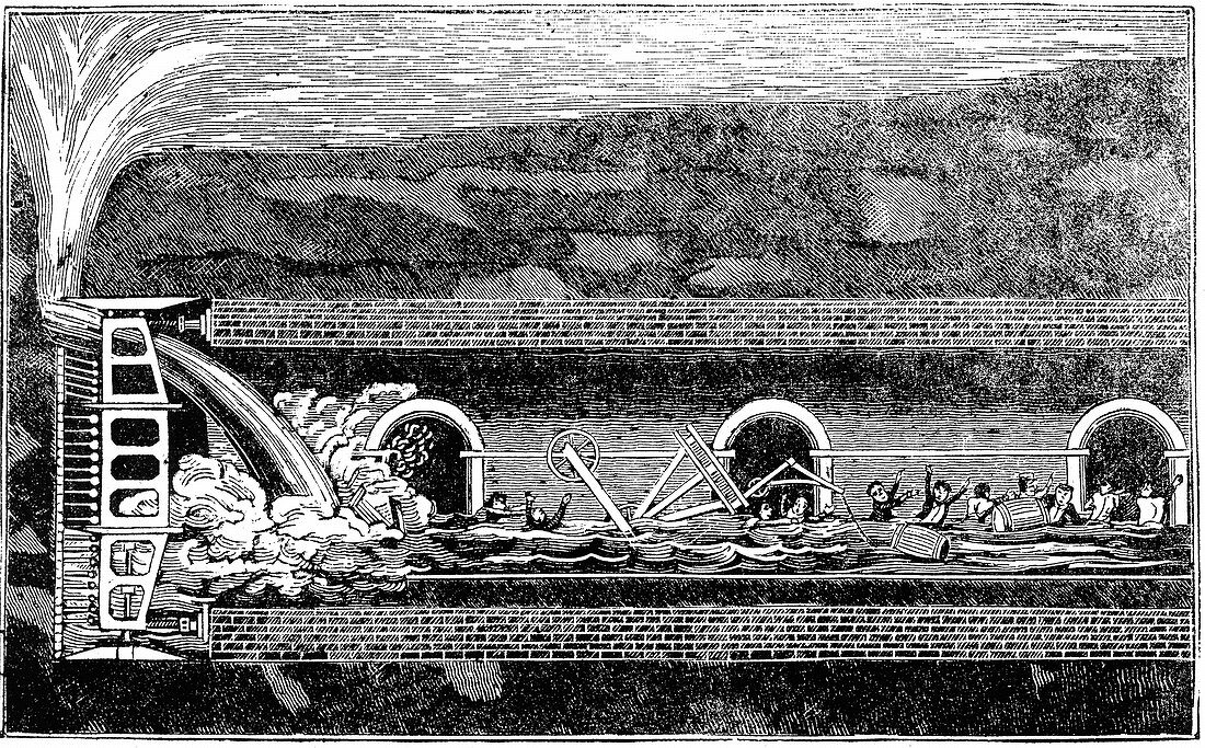 Construction of Thames Tunnel