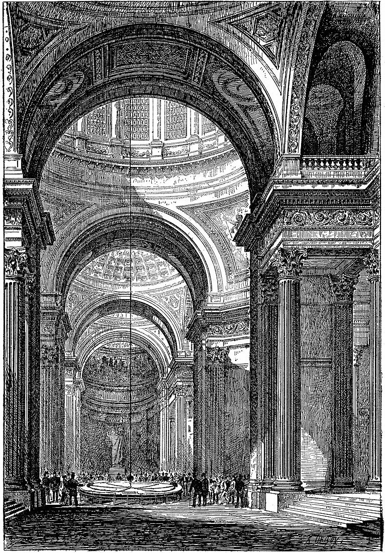 Foucault's pendulum,Paris,1851