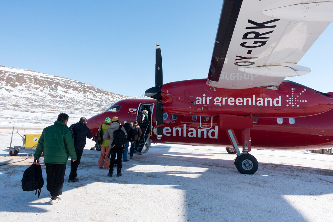 Air Greenland aeroplane