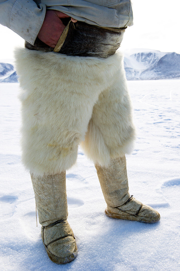 Inuit hunter clothing