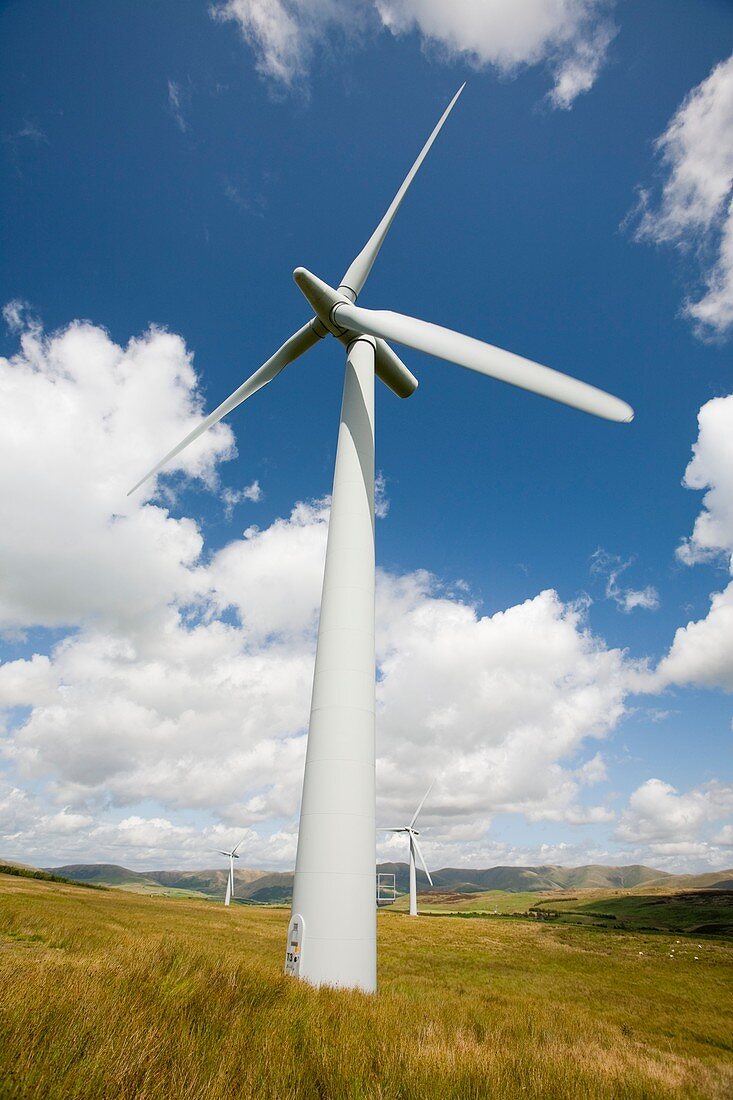 Wind turbines at Lambrigg wind farm