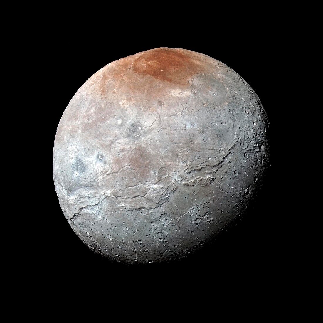 Charon,New Horizons image