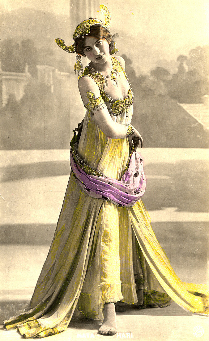 Mata Hari,Dutch exotic dancer