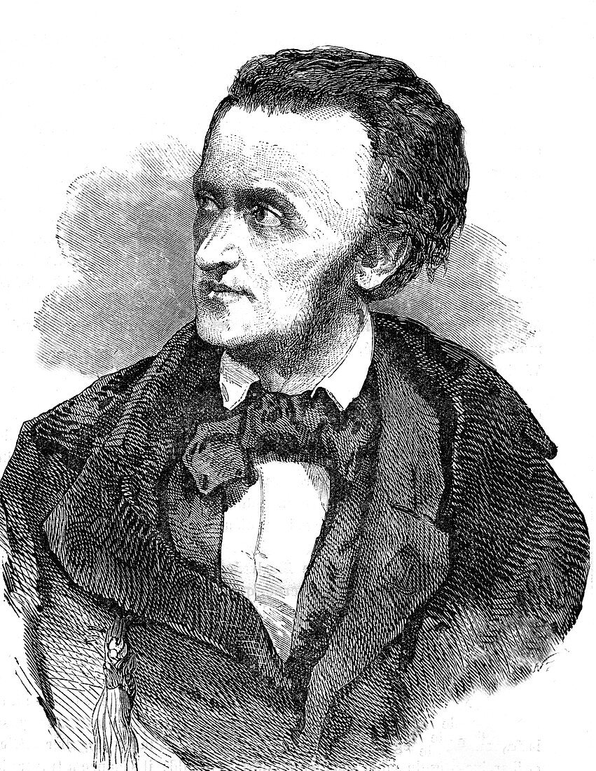 Richard Wagner,19th Century illustration