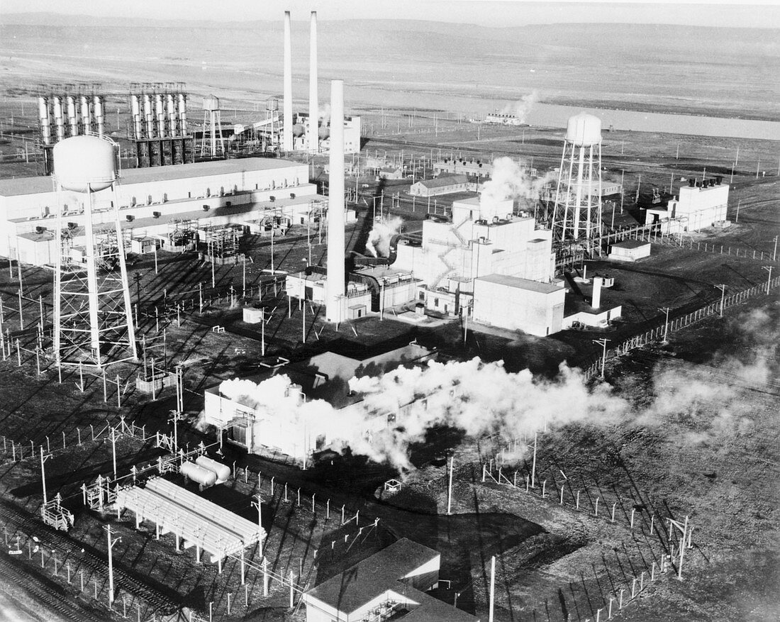 B Reactor,Hanford Site,January 1945
