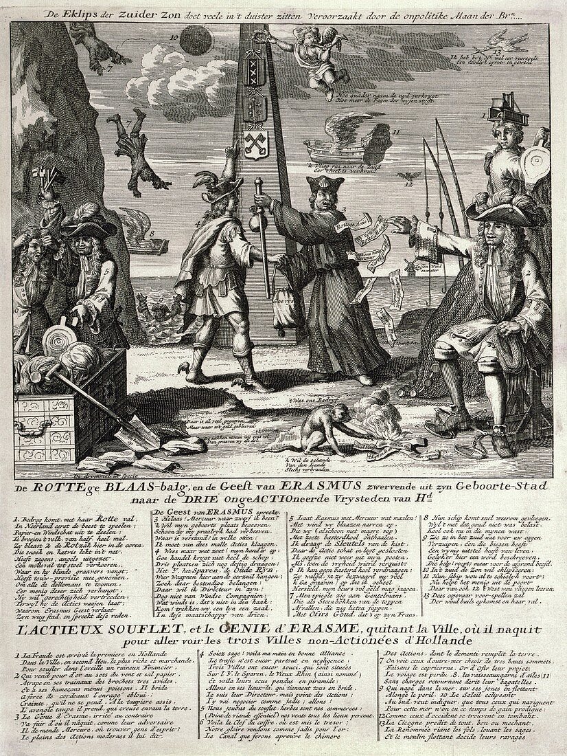 South Sea Company,18th-century satire