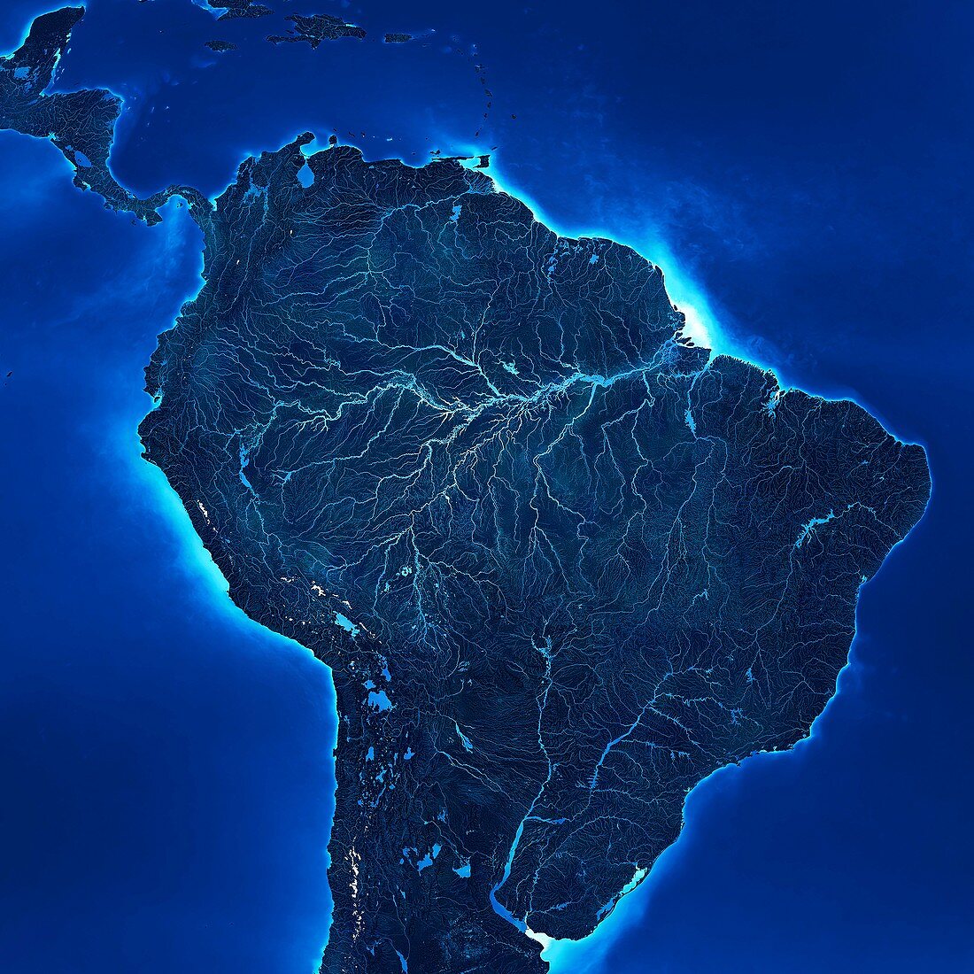 Amazon Basin hydrosphere