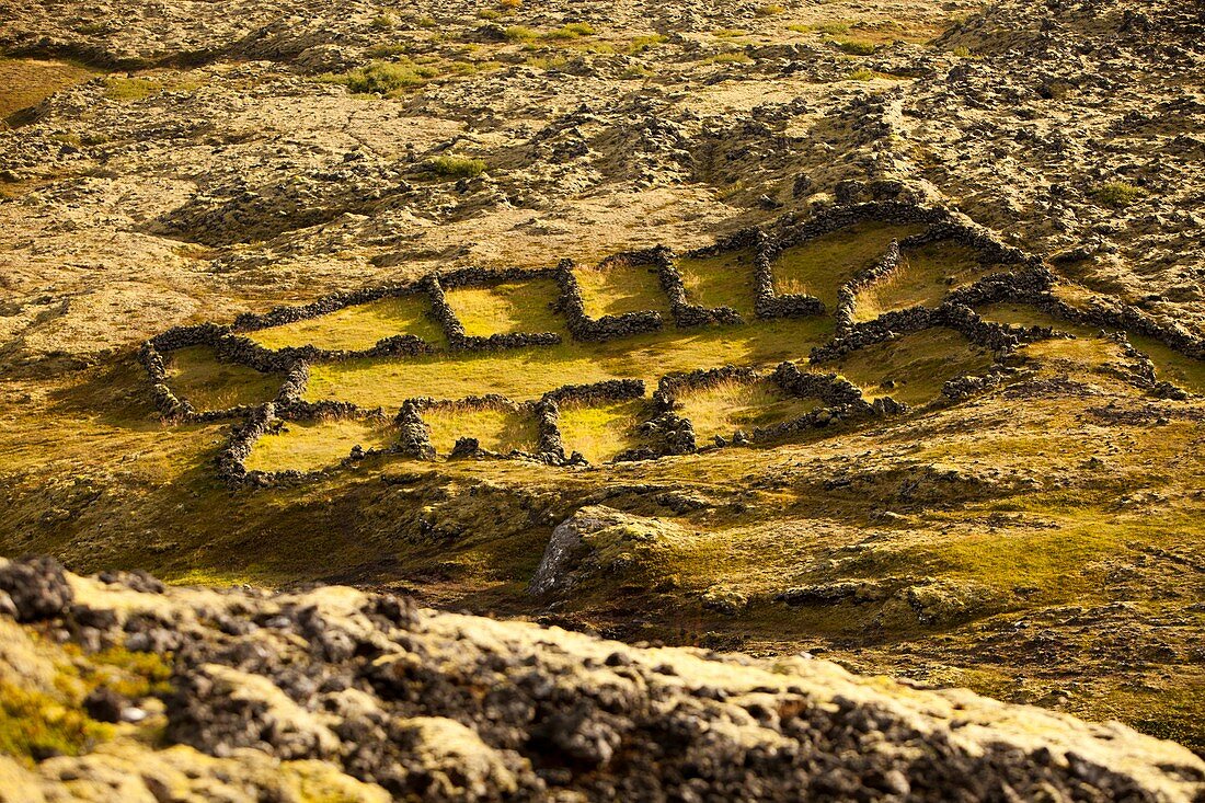 Ancient ruins,Iceland