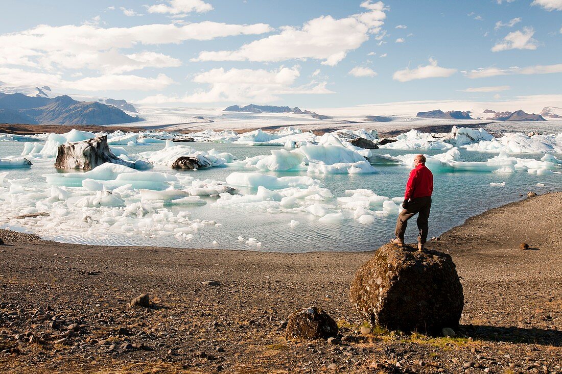 Jokulsarlon ice lagoon,Iceland