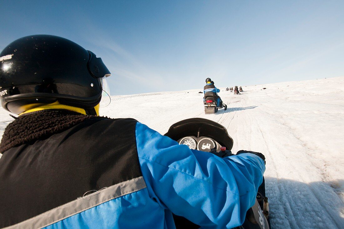 Snowmobilers,Iceland