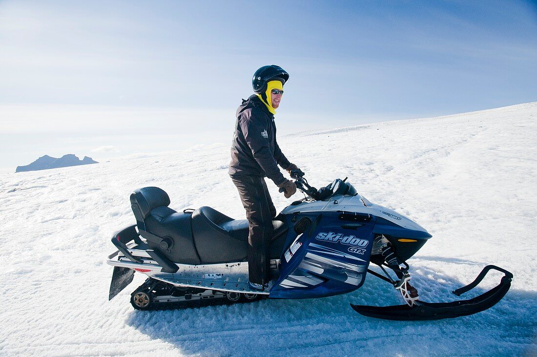 Snowmobilers,Iceland