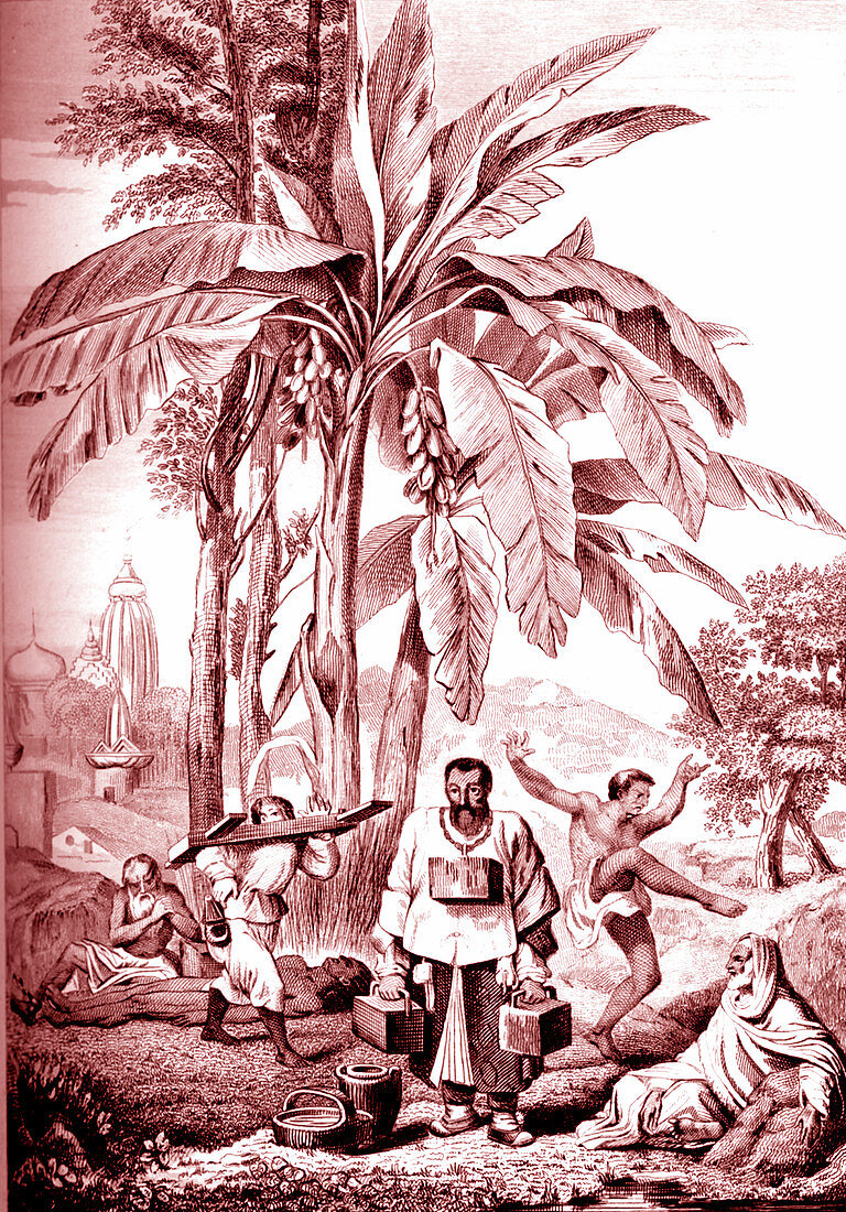 Indian penitents,illustration