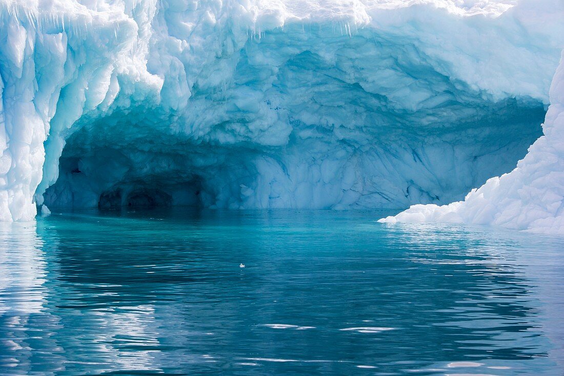 Iceberg cave,Greenland