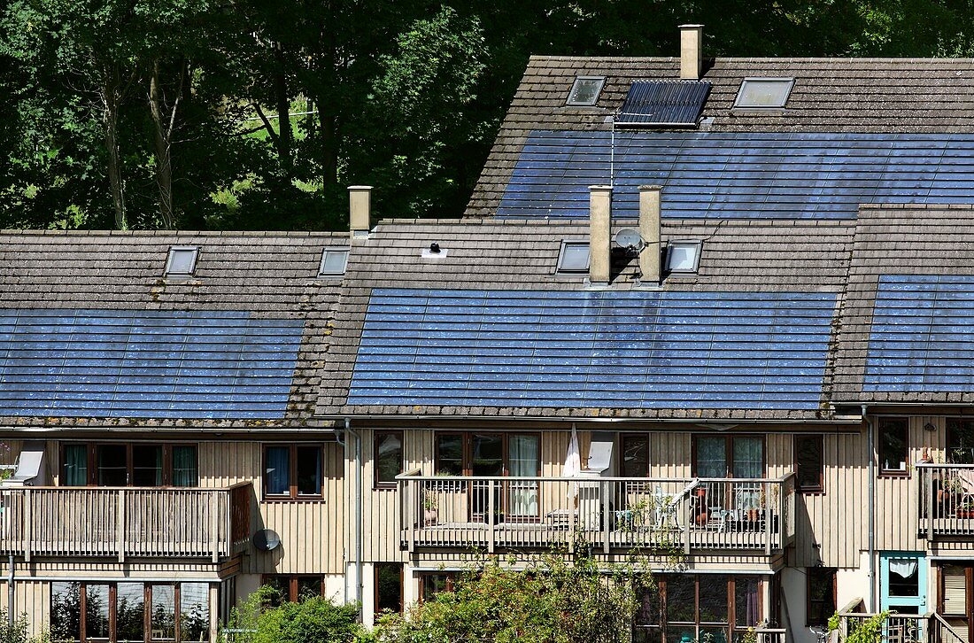 Domestic solar panels,Netherlands
