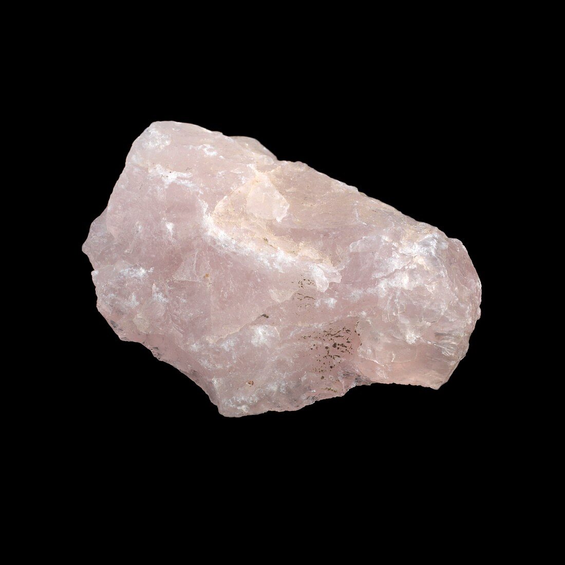 Sample of rose quartz