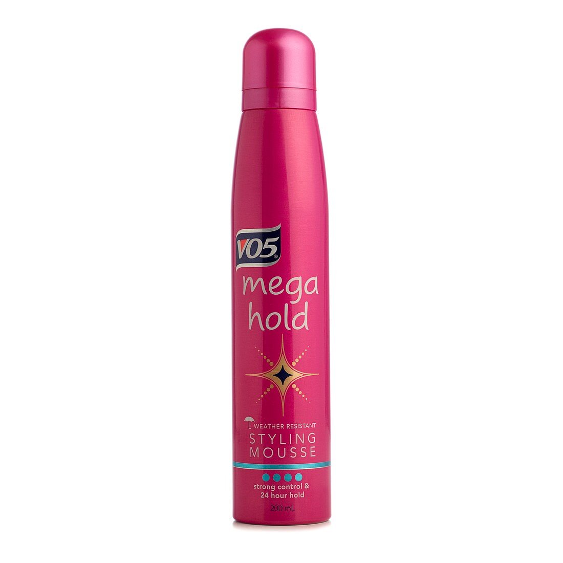 Can of hair mousse