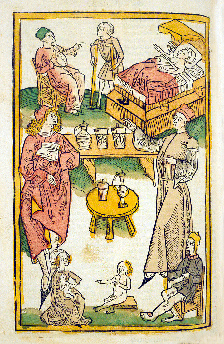 Medical diagnosis,15th century